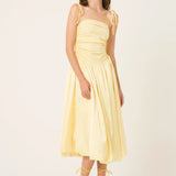 Amy Lynn Alexa Yellow Puffball Dress