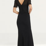 Dress The Population Black Amanda Maxi Dress