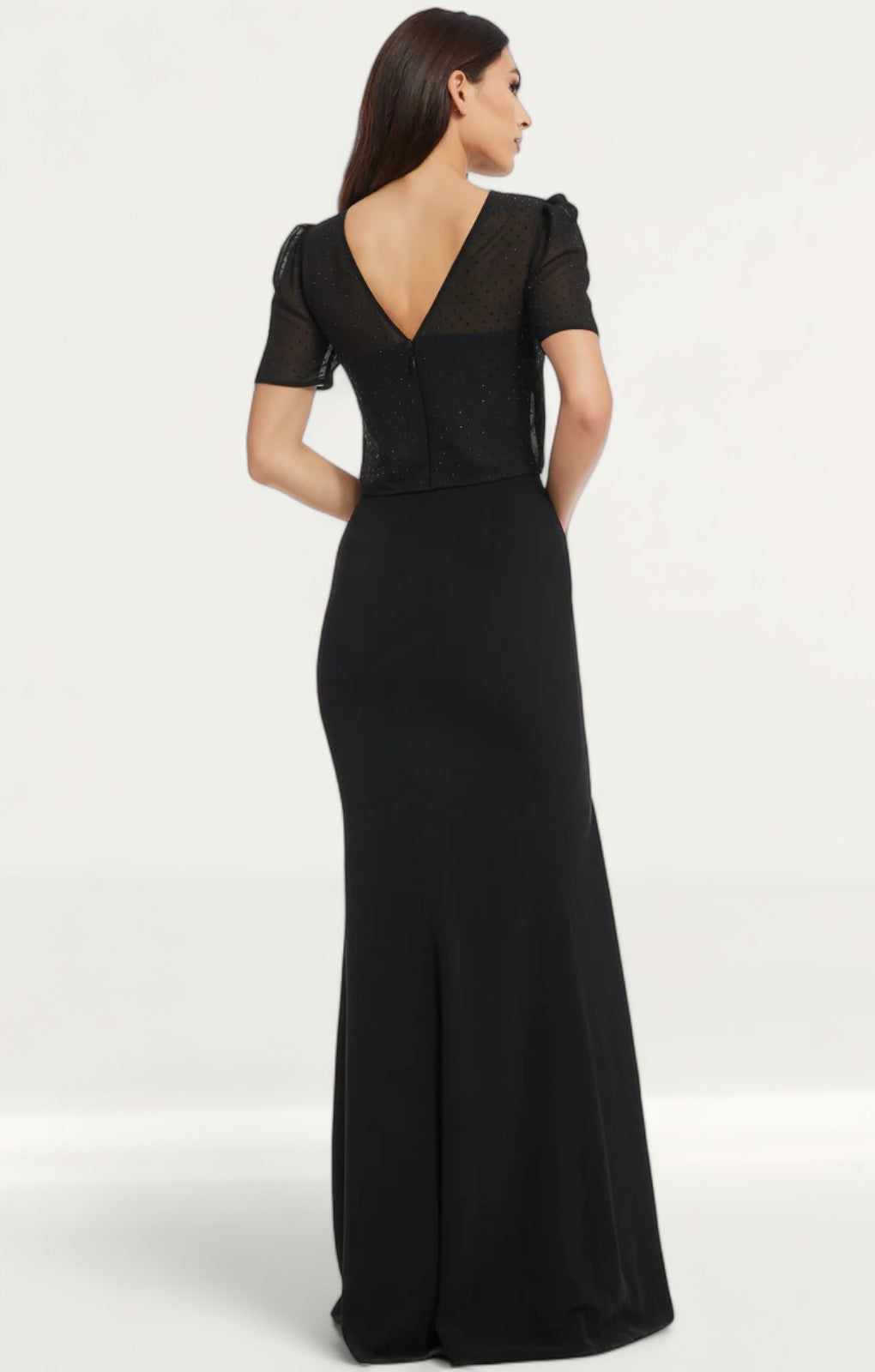 Dress The Population Black Amanda Maxi Dress