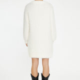 Glamorous Cream Cable Knit Jumper Mini Dress