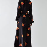 Glamorous Floral V-Neck Maxi Dress