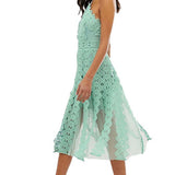 ASOS DESIGN Midi Dress with Pinny Bodice
