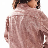 Deus Ex Machine X ASOS Exclusive Denim Jacket in Dirty Wash