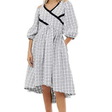 ASOS White Waffle Smock Dress