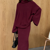 Charli London Amelie Sweater - Dark cherry
