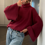 Charli London Amelie Sweater - Dark cherry