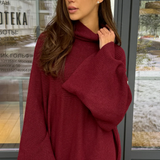 Charli London Amelie Sweater - Dark cherry
