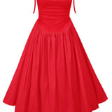 Amy Lynn Alexa Cherry Puffball Dress