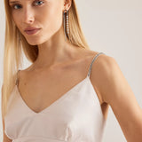 Anthropologie Embellished-Strap Midi Dress – dresses by Anthropologie, available to rent from Hirestreet