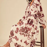 Nobody's Child Anya Midaxi Dress Brown