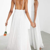 Asos Edition Josie Embellished Cami Maxi Wedding Dress