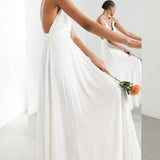 Asos Edition Josie Embellished Cami Maxi Wedding Dress