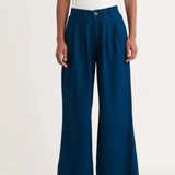Nobody's Child Dark Wash Wide Leg Ava Trousers