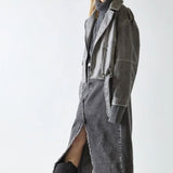 Glamorous Grey Biker Long sleeve Jacket