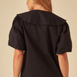 Nobody's Child Black Birdie Blouse