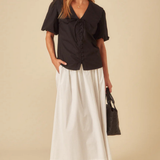 Nobody's Child Black Birdie Blouse