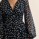 Nobody's Child Black Polka Dot Anya Midi Dress