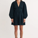 Nobody's Child Black Long Sleeve Starlight Mini Dress