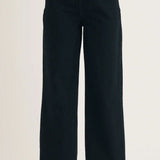 Nobody's Child Black Wide Leg Jean