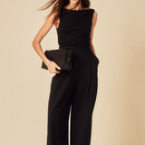 Nobody's Child Black Wide Leg Zeena Trousers