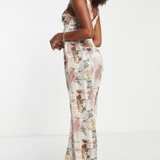 Asos Design Tall Button Front Satin Midi Dress