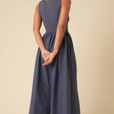 Nobody's Child Blue Verity Midi Dress
