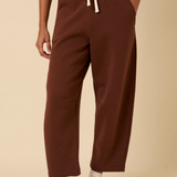 Nobody's Child Brown Barrel Leg Joggers