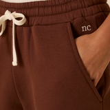 Nobody's Child Brown Barrel Leg Joggers