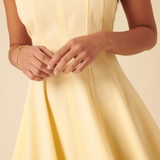 Nobody's Child Butter Yellow Brynn Mini Dress