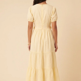 Nobody's Child Butter Yellow Katie Midi Dress