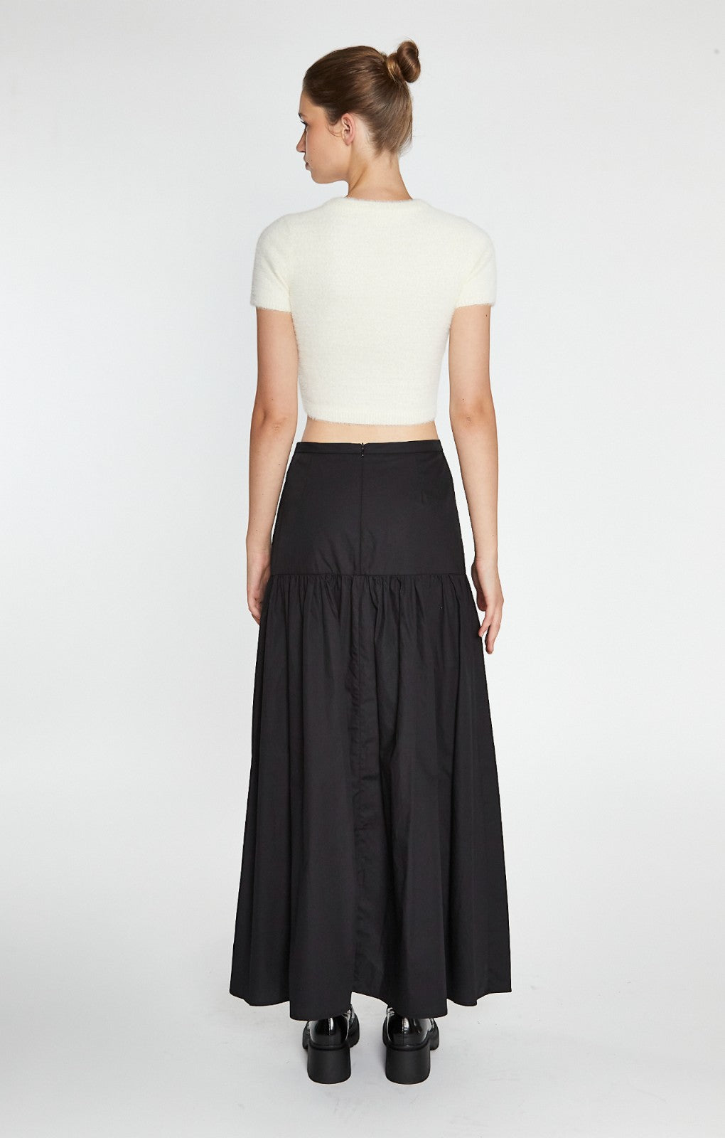 Maxi Skirt Super Short Skirt Quotes Glamorous Dropped Waist Maxi Skirt