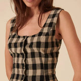 Nobody's Child Celeste Top Gingham