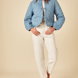Nobody's Child Chambray Quilted Jacket