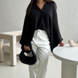Charli London Aleya Sweater - Anthracite