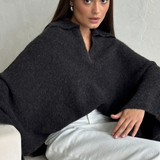 Charli London Aleya Sweater - Anthracite