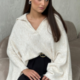 Charli London Aleya Sweater - Ivory