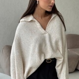 Charli London Aleya Sweater - Ivory