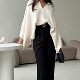 Charli London Aleya Sweater - Ivory