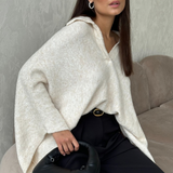 Charli London Aleya Sweater - Ivory