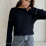 Charli London Anna Sweater - Black