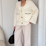 Charli London Kassie Cardigan - Ivory