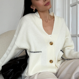 Charli London Kassie Cardigan - Ivory