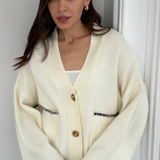 Charli London Kassie Cardigan - Ivory