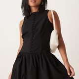Nobody's Child Claudia Mini Dress Black