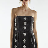 Collective The Label Black Bandeau Embellishment Mini-Dress
