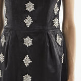 Collective The Label Black Bandeau Embellishment Mini-Dress