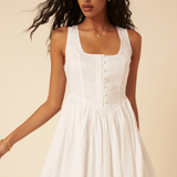 Nobody's Child Cora Mini Dress White
