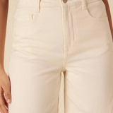 Nobody's Child Cream Denim Brixton Shorts