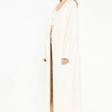 Glamorous Cream Longline-Cardigan