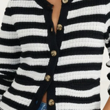 Nobody's Child Crew Neck Pocket Cardigan Mono